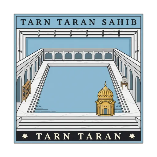 Tarn Taran Sahib travel stamp
