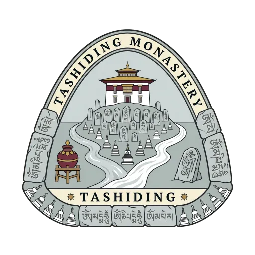 Tashiding Monastery travel stamp