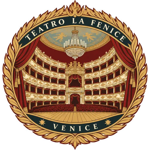 Teatro La Fenice travel stamp