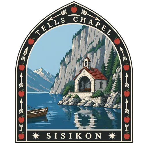Tell's Chapel travel stamp