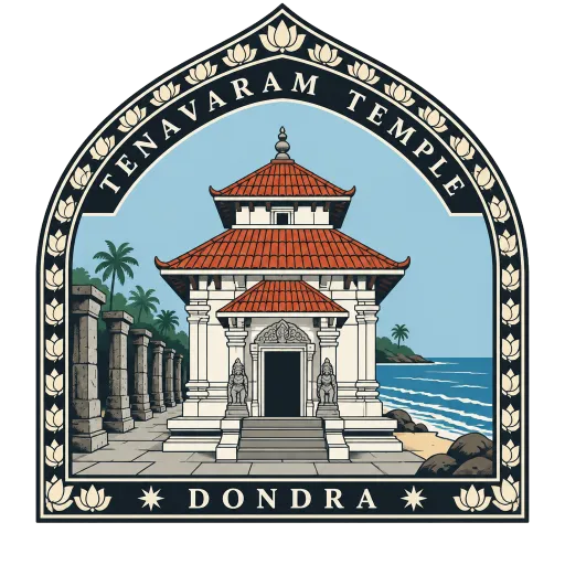 Tenavaram Temple travel stamp