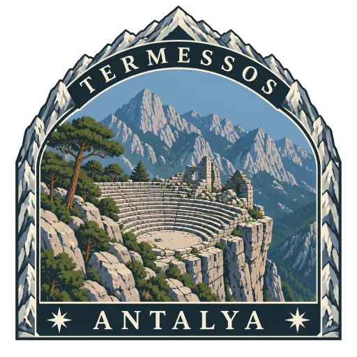 Termessos travel stamp