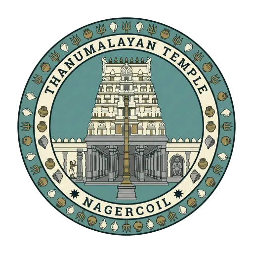 Thanumalayan Temple travel stamp