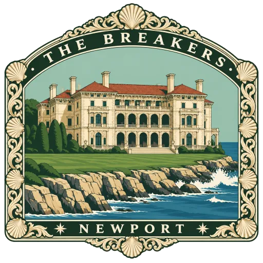 The Breakers travel stamp