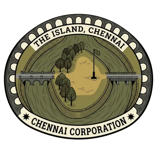 The Island, Chennai travel stamp