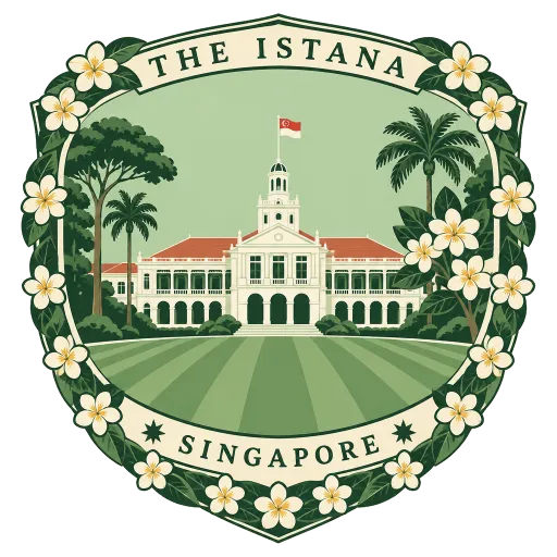 The Istana travel stamp