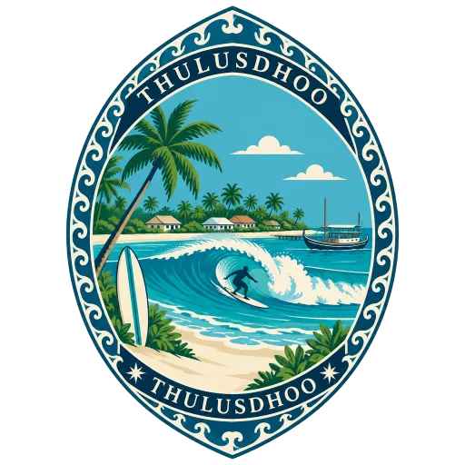 Thulusdhoo travel stamp