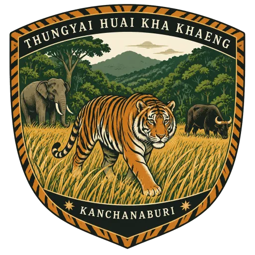 Thungyai-Huai Kha Khaeng Wildlife Sanctuaries travel stamp