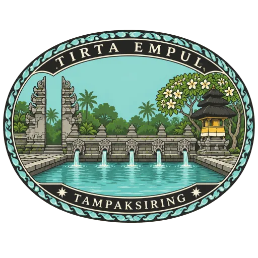 Tirta Empul travel stamp