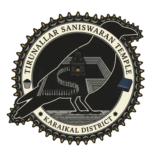 Tirunallar Saniswaran Temple travel stamp