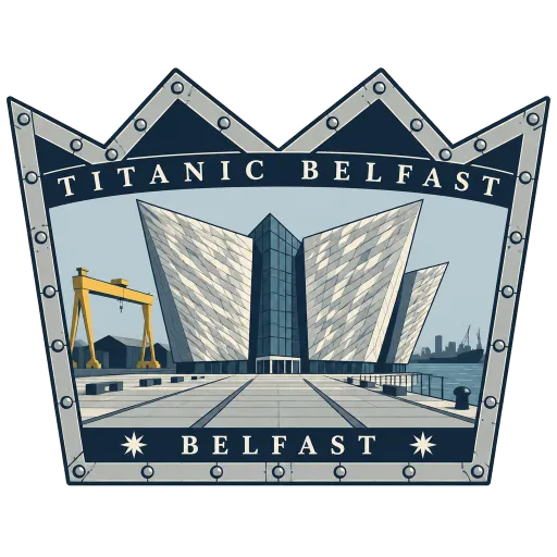 Titanic Belfast travel stamp