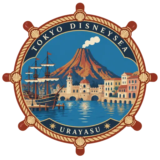 Tokyo DisneySea travel stamp