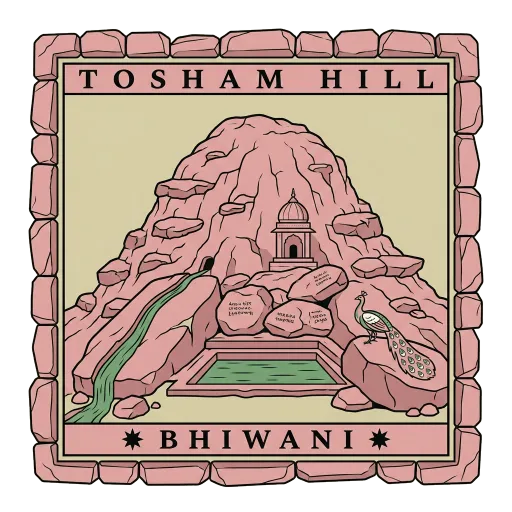 Tosham Hill travel stamp