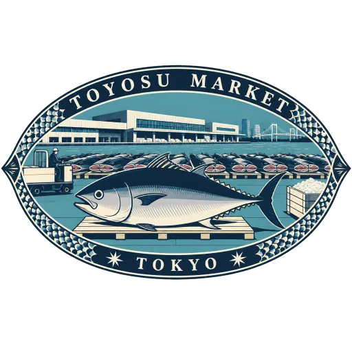 Toyosu Market travel stamp
