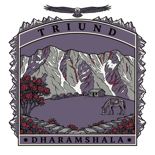 Triund travel stamp