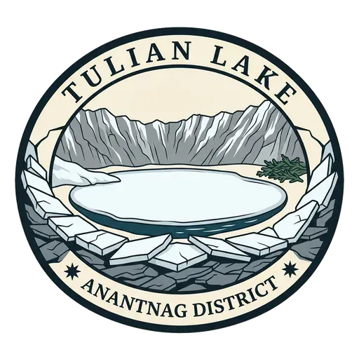 Tulian Lake travel stamp