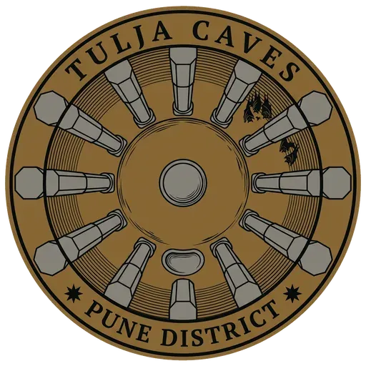 Tulja Caves travel stamp