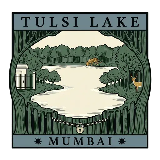 Tulsi Lake travel stamp