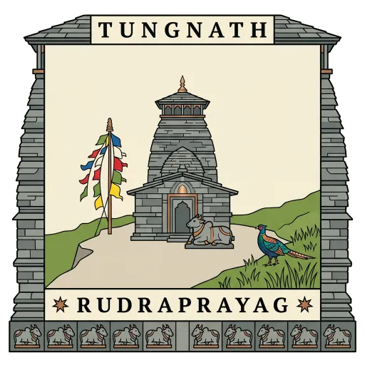 Tungnath travel stamp