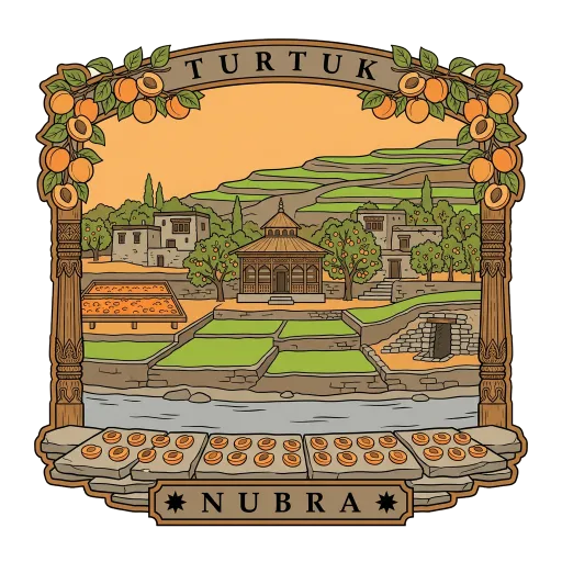 Turtuk travel stamp
