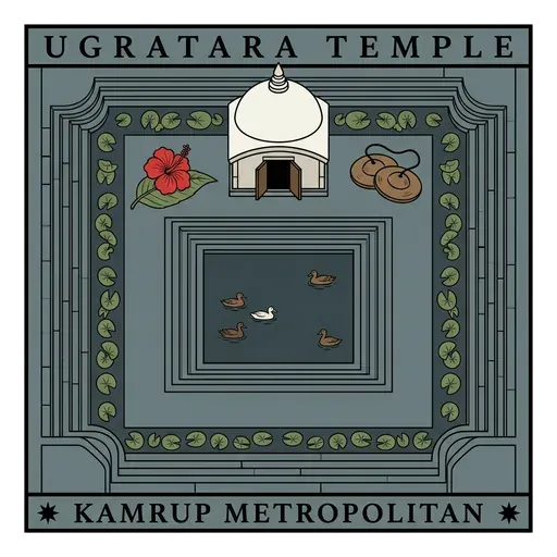 Ugratara Temple travel stamp