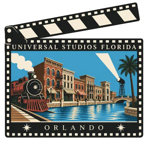 Universal Studios Florida travel stamp
