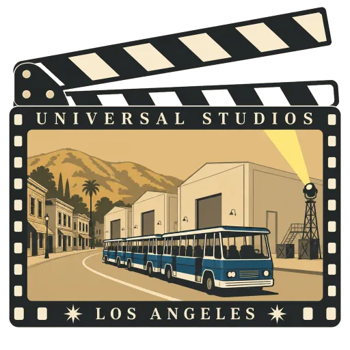 Universal Studios Hollywood travel stamp