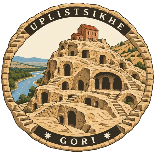Uplistsikhe travel stamp