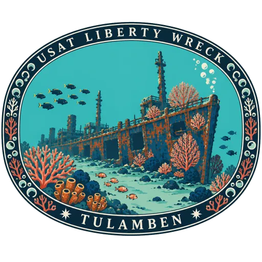 USAT Liberty Wreck travel stamp