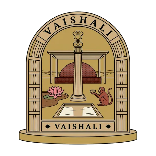 Vaishali travel stamp