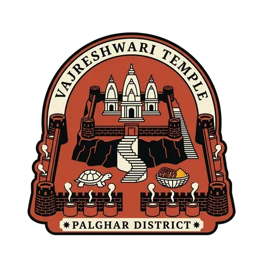 Vajreshwari Temple travel stamp