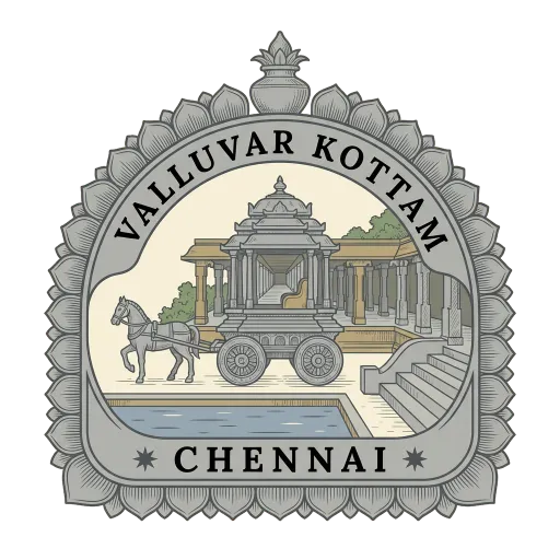 Valluvar Kottam travel stamp