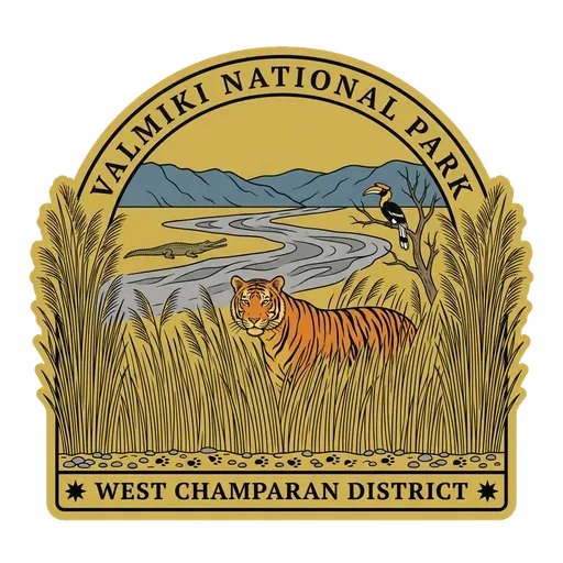 Valmiki National Park travel stamp