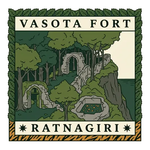 Vasota Fort travel stamp
