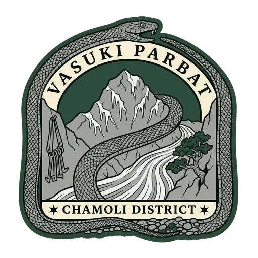 Vasuki Parbat travel stamp