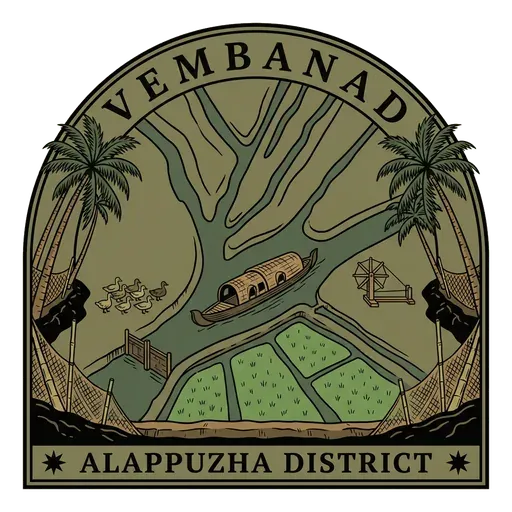 Vembanad travel stamp