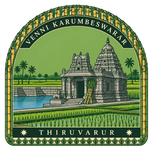 Venni Karumbeswarar Temple travel stamp