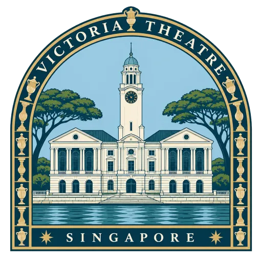 Victoria Theatre and Concert Hall travel stamp