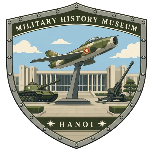 Vietnam Military History Museum travel stamp