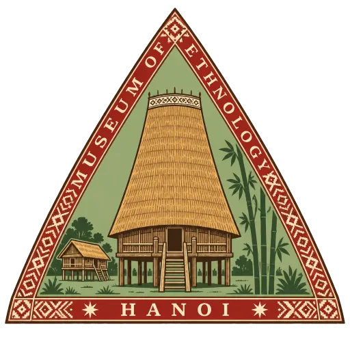 Vietnam Museum of Ethnology travel stamp