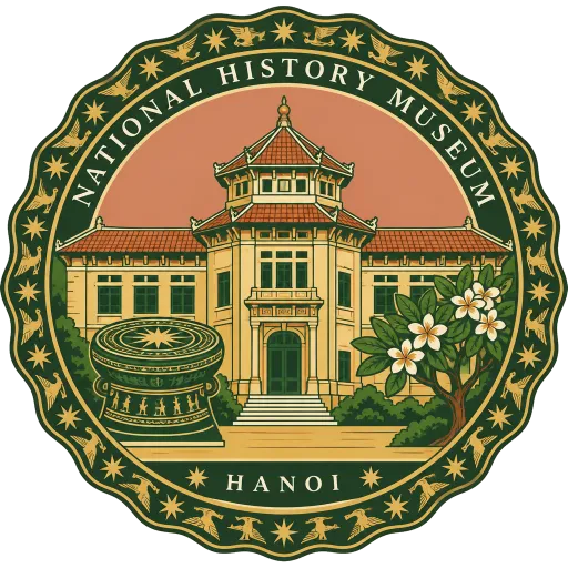 Vietnam National Museum of History travel stamp