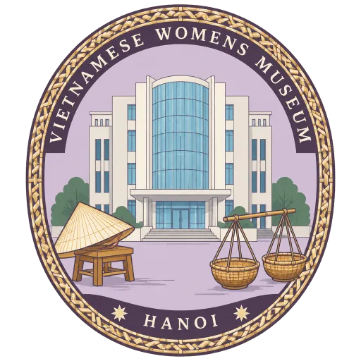 Vietnamese Women's Museum travel stamp