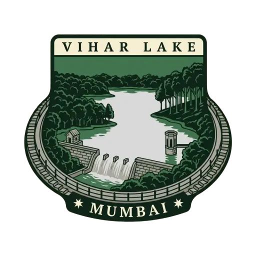 Vihar Lake travel stamp