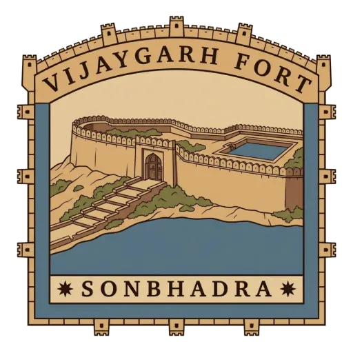 Vijaygarh Fort travel stamp