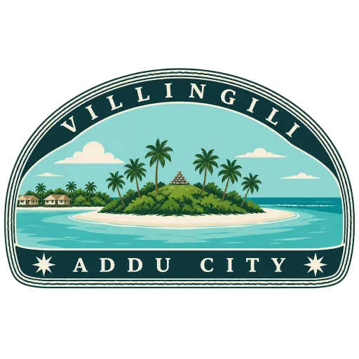 Villingili (Addu) travel stamp