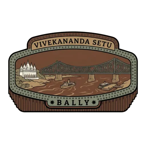 Vivekananda Setu travel stamp