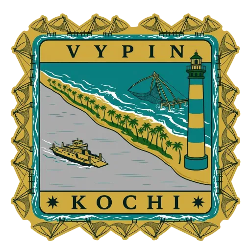 Vypin travel stamp