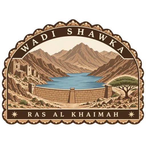 Wadi Shawka travel stamp