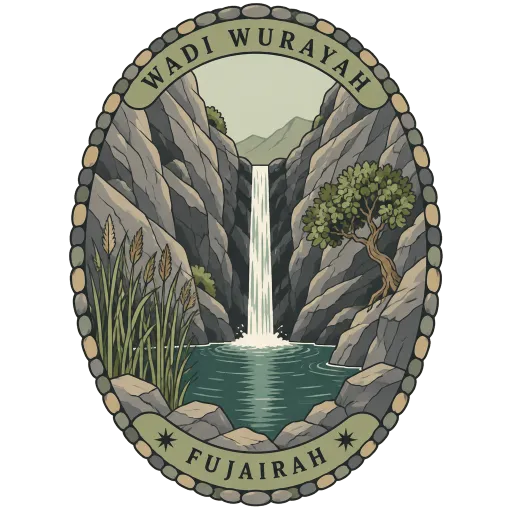 Wadi Wurayah travel stamp