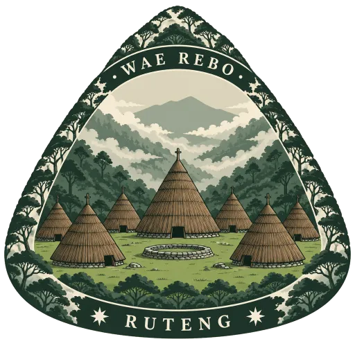 Wae Rebo travel stamp
